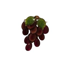 Grapes Vintage CAAC Airline Brooch